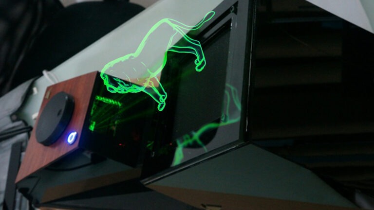 Repousser les limites des hologrammes 3D laser